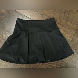 Black Athleta Ace Tennis skirt